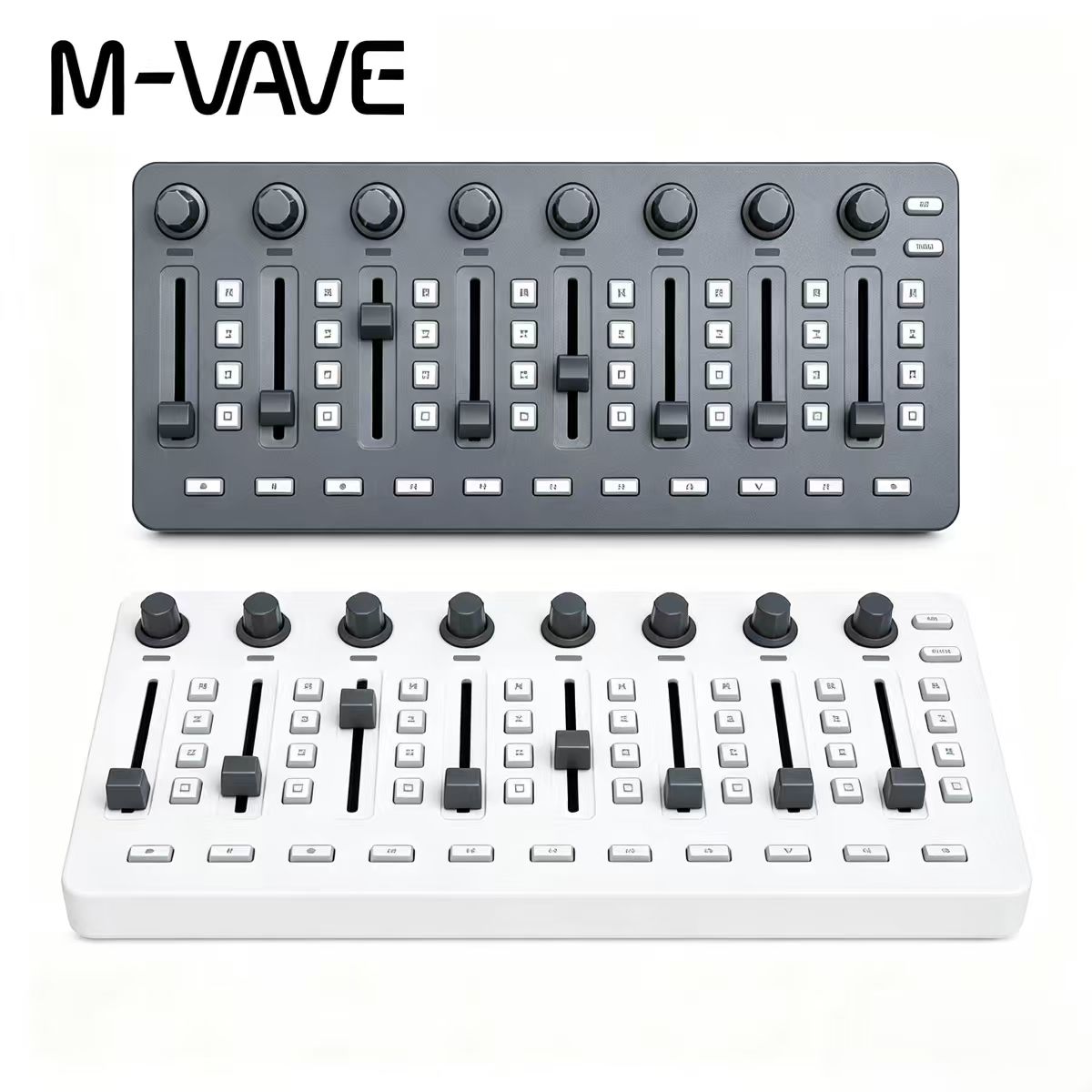 Midi Controller Pad - M-VAVE SMC-MIXER คอนโทรลเลอร์ MIDI ไร้สาย, 43