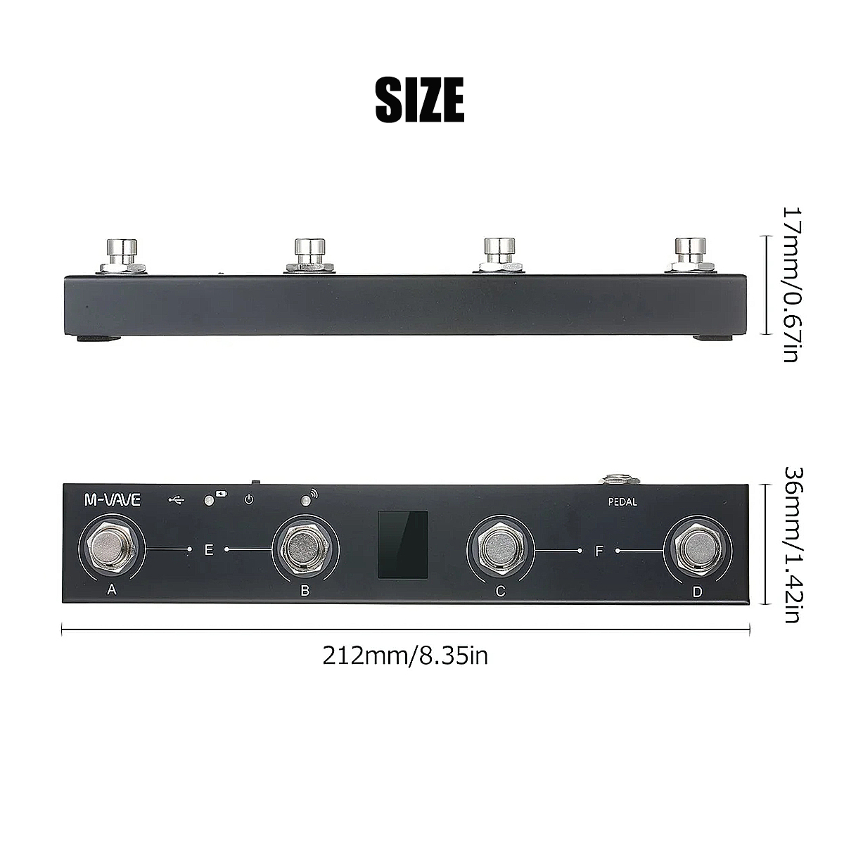 M-VAVE ช็อกโกแลต MIDI บลูทูธคอ - Midi Controller Pad บทวิจารณ์และราคา