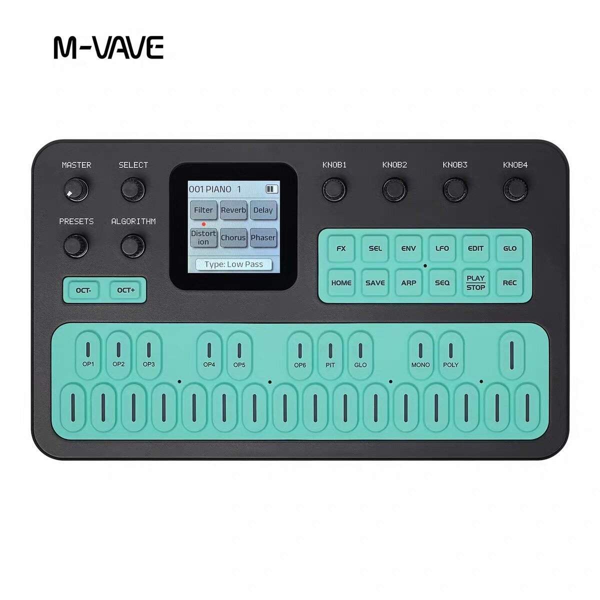 M-VAVE FM1 เครื่องสังเคราะห์เส - Midi Controller Pad บทวิจารณ์และราคา