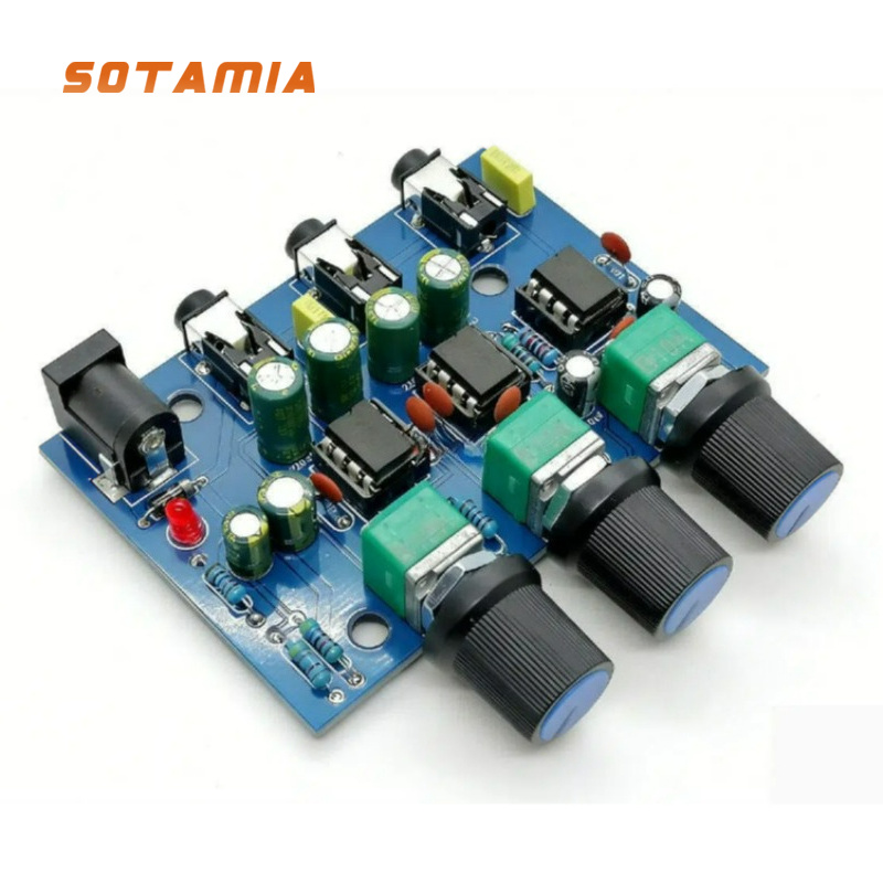 SOTAMIA เครื่องผสมเสียงสองช่อง - Audio Without Music บทวิจารณ์และราคา