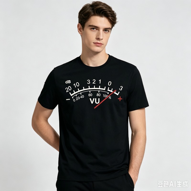 เสื้อยืด VU Meter dB สำหรับผู้ - Audio Music Dj บทวิจารณ์และราคา