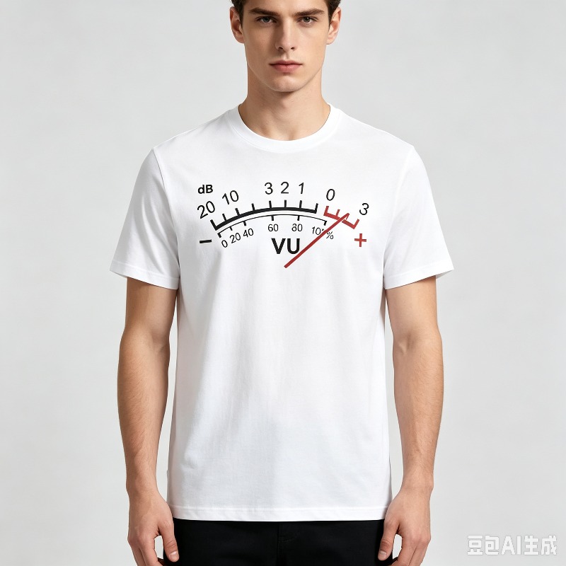 เสื้อยืด VU Meter dB สำหรับผู้ - Audio Music Dj บทวิจารณ์และราคา