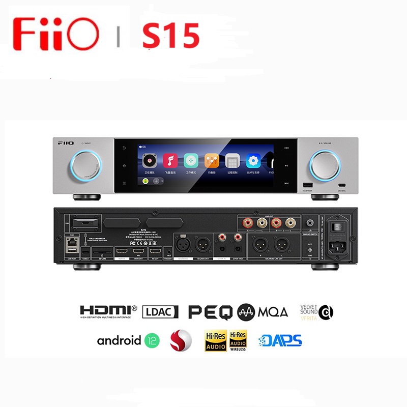 FiiO S15 เดสก์ท็อป Hi-Res Audi - Audio Without Music บทวิจารณ์และราคา