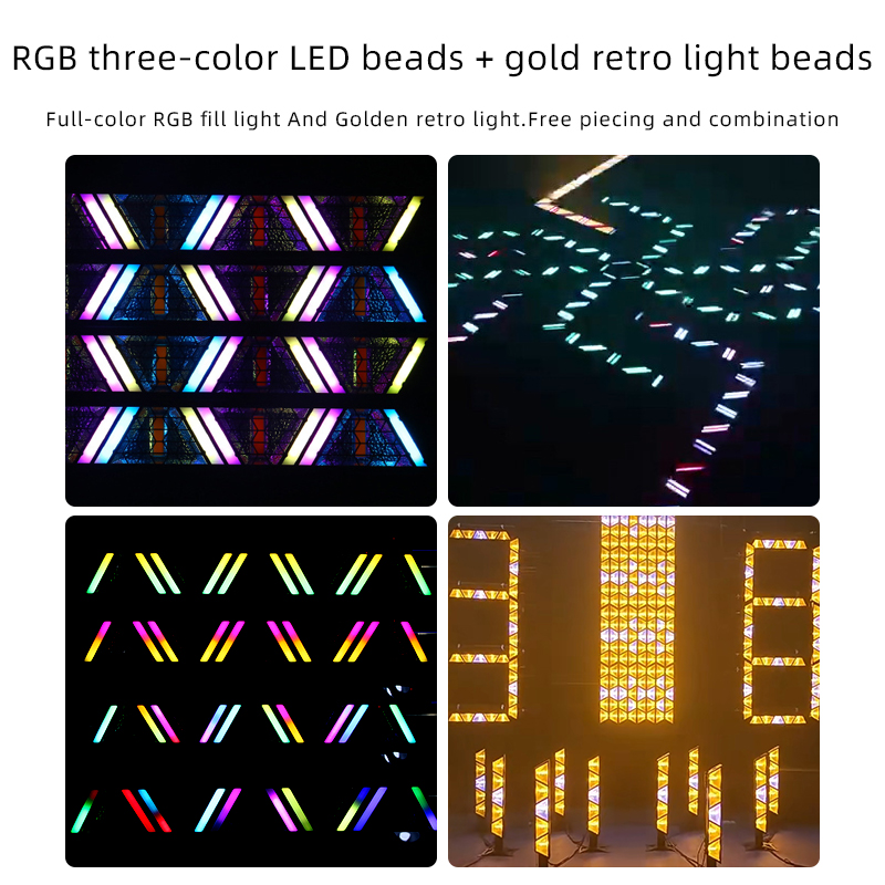 ไฟเวทีเรโทร 5X60W DMX512 LED P - Audio Music Dj บทวิจารณ์และราคา