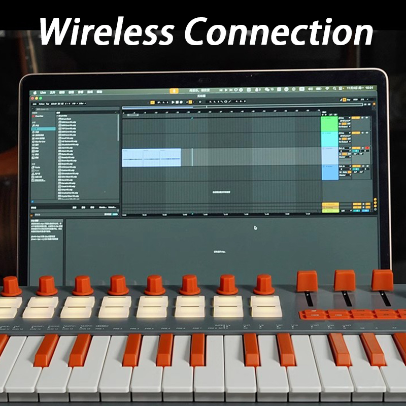 คีย์บอร์ด MIDI 37 คีย์ แบบพกพา - Midi Controller Pad บทวิจารณ์และราคา