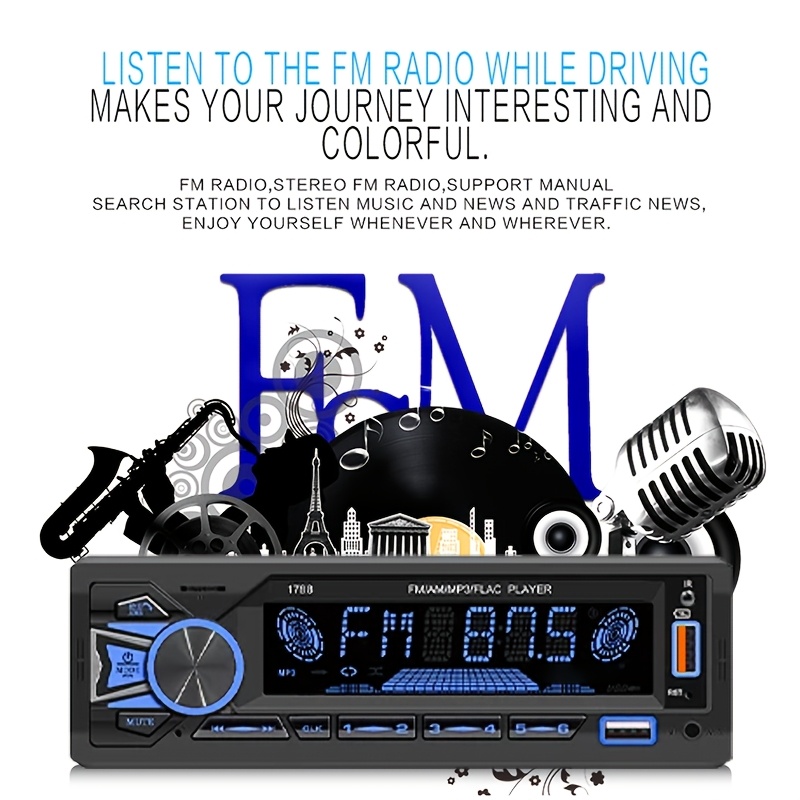 วิทยุติดรถยนต์ 1DIN แบบ FM, เค - Audio Without Music บทวิจารณ์และราคา